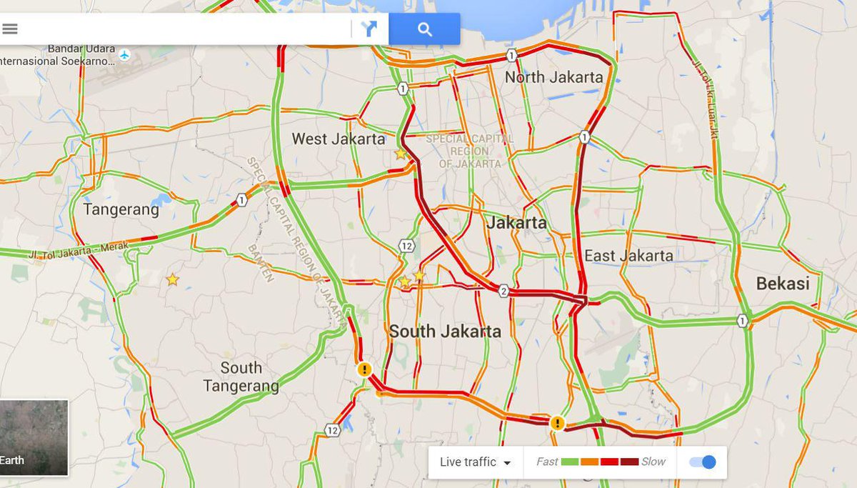 Cara Melihat Kemacetan Di Google Maps
