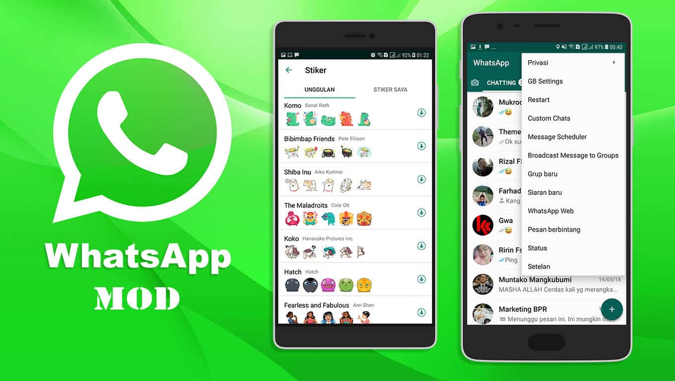 Mengenal dan Cara Install yang Benar dari Whatsapp Mod Terbaru
